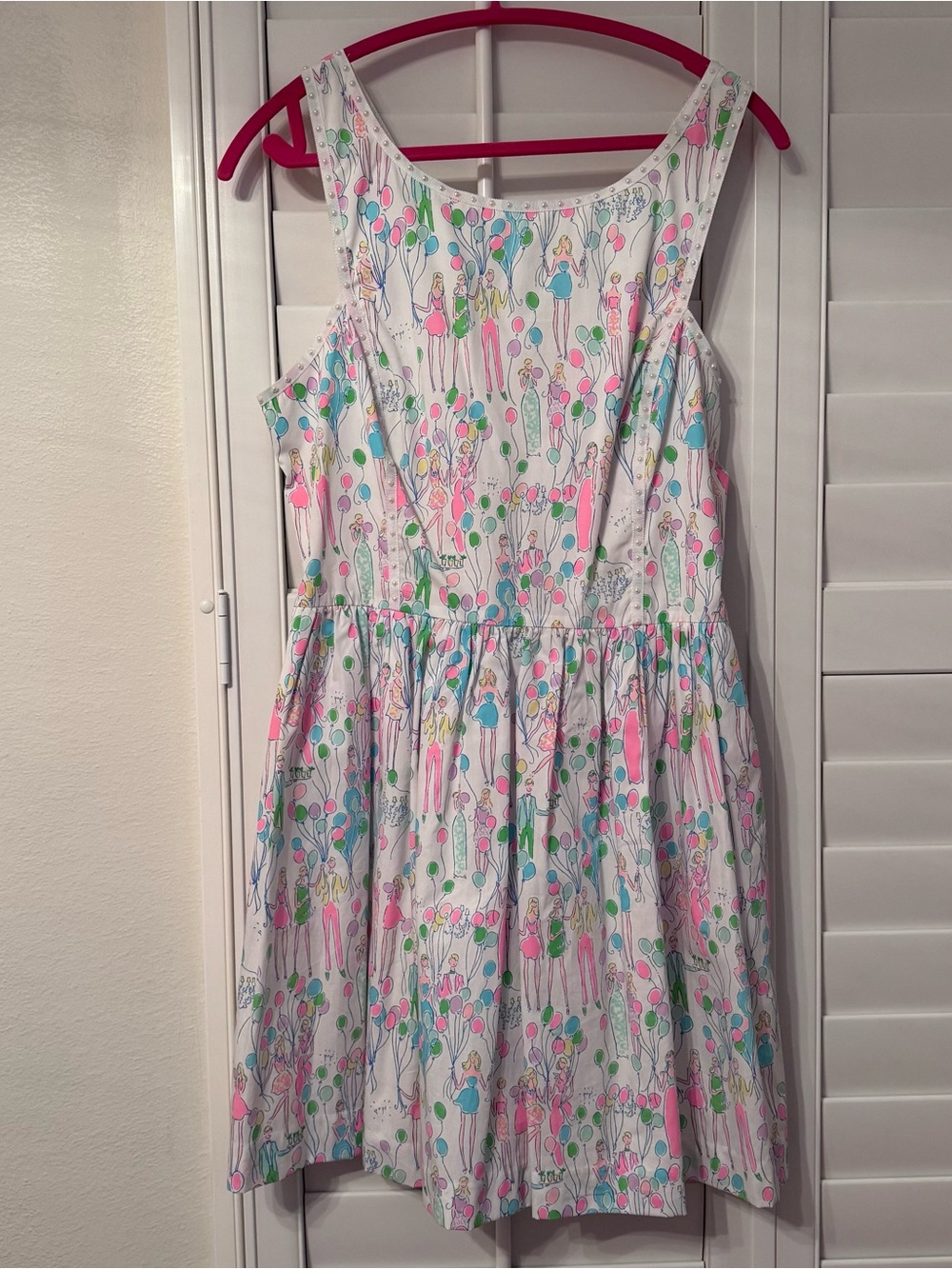 NWOT Lilly Pulitzer Sandrine Balloon Pop Dress